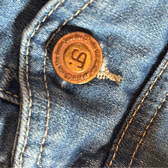 SUPERTRASH Medium Wash Denim Jacket, Size 34, EUC Streetwear - Picture 5 of 12